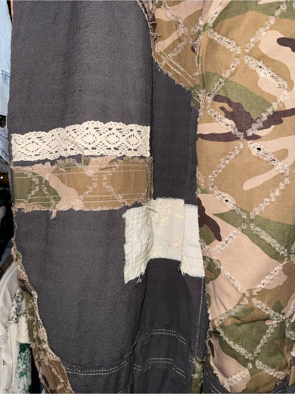 POL Patchwork Camo Pants - Picture 3 of 7
